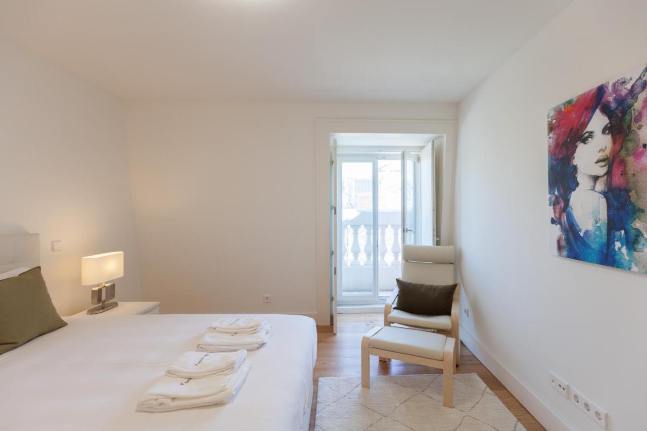 ליסבון Flh Praca Comercio Artistic Flat With Balcony מראה חיצוני תמונה