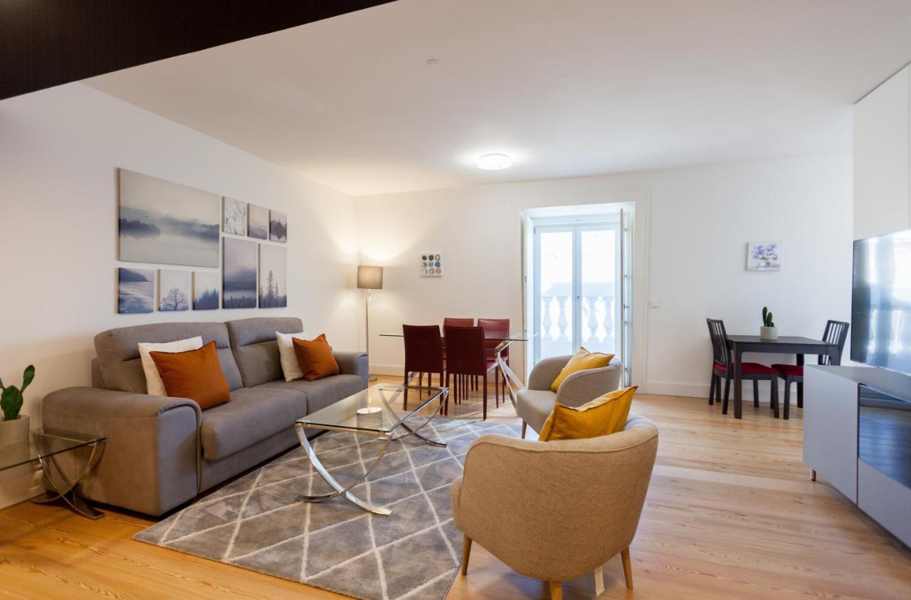 ליסבון Flh Praca Comercio Artistic Flat With Balcony מראה חיצוני תמונה